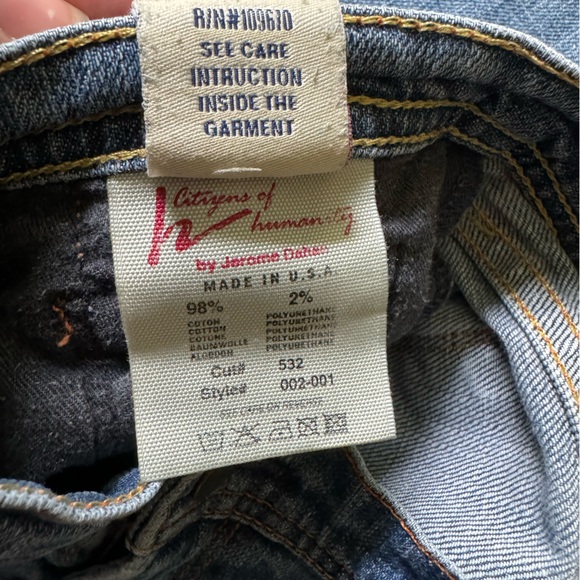 Citizens of humanity Ingrid #002 low rise stretch flair by Jerome Dehan size 32 - Picture 11 of 11